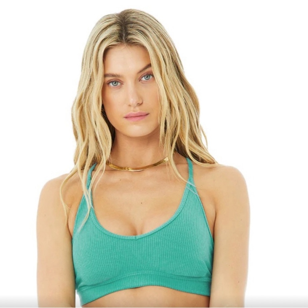 Alo Ribbed Blissful Bra